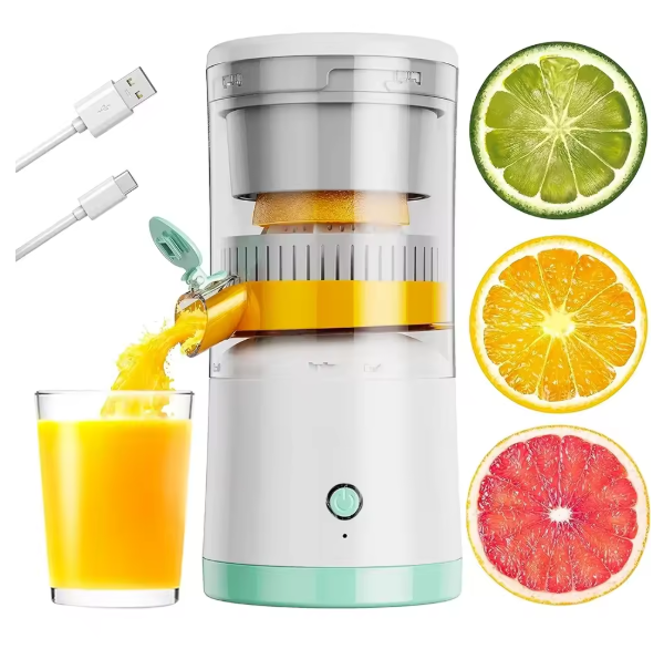 Espremedor de Frutas Elétrico com Carregamento USB