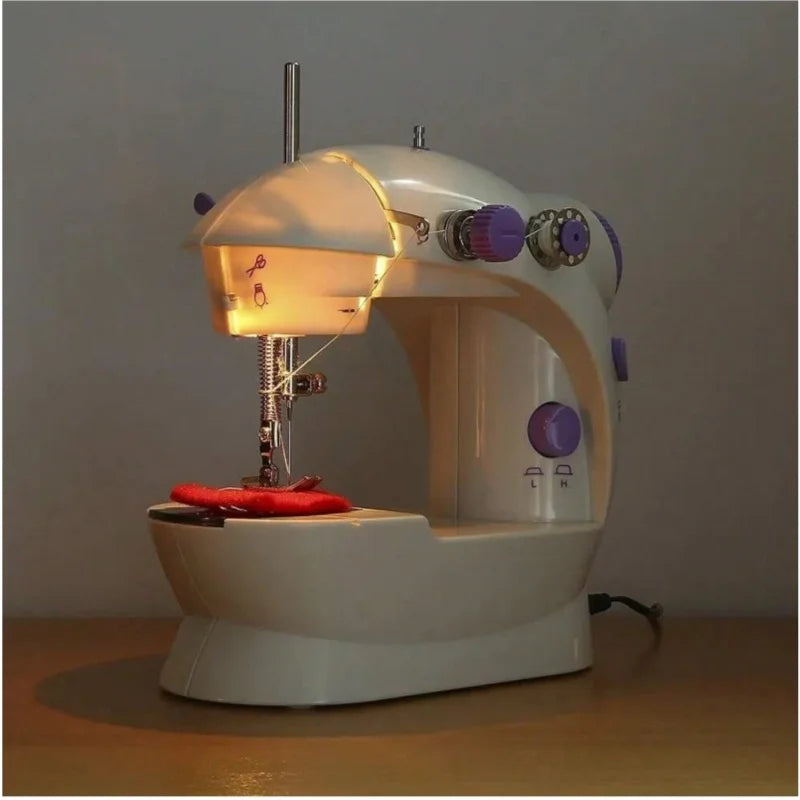 Mini Máquina de Costura Doméstica